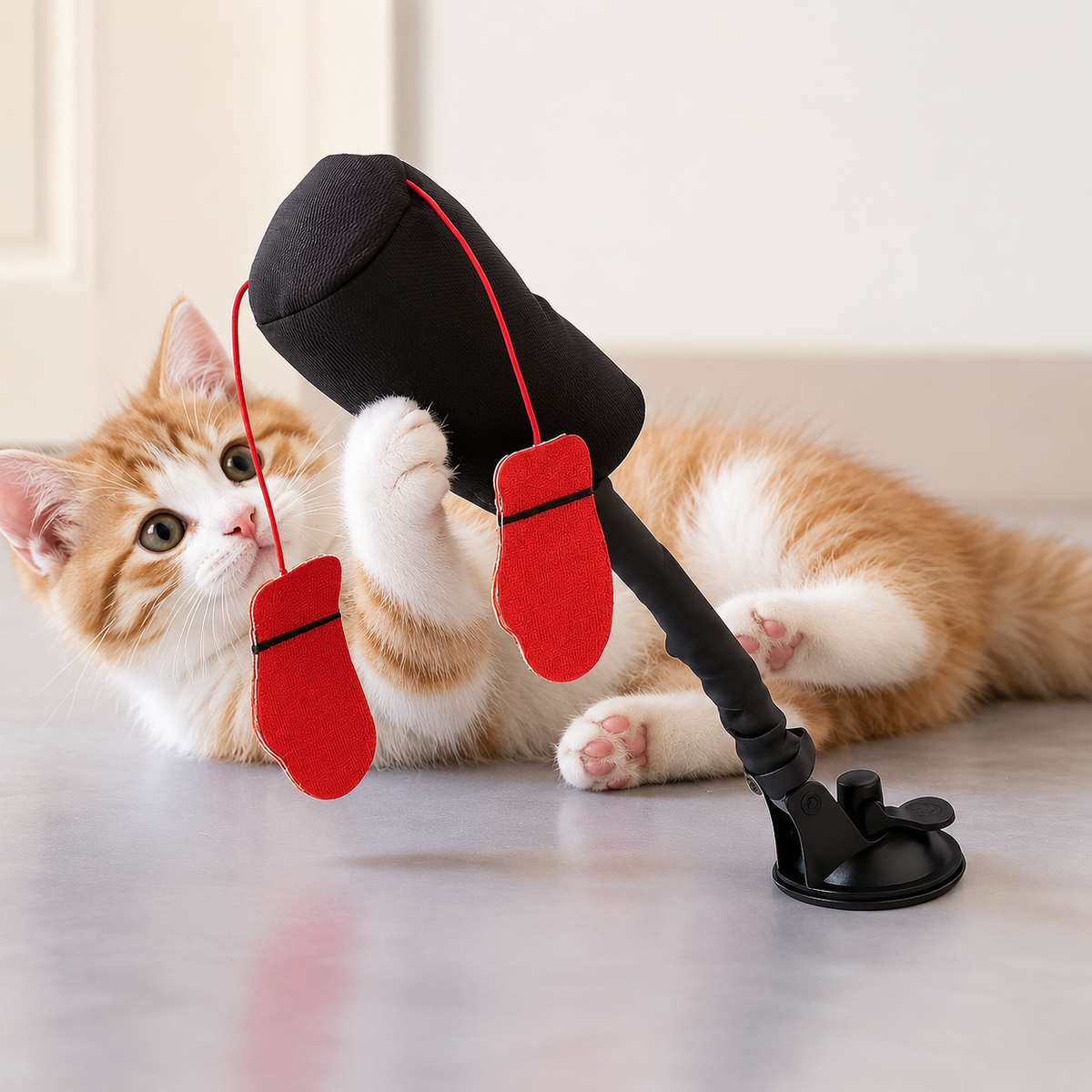 Kedi Boks Torbası Oyuncağı