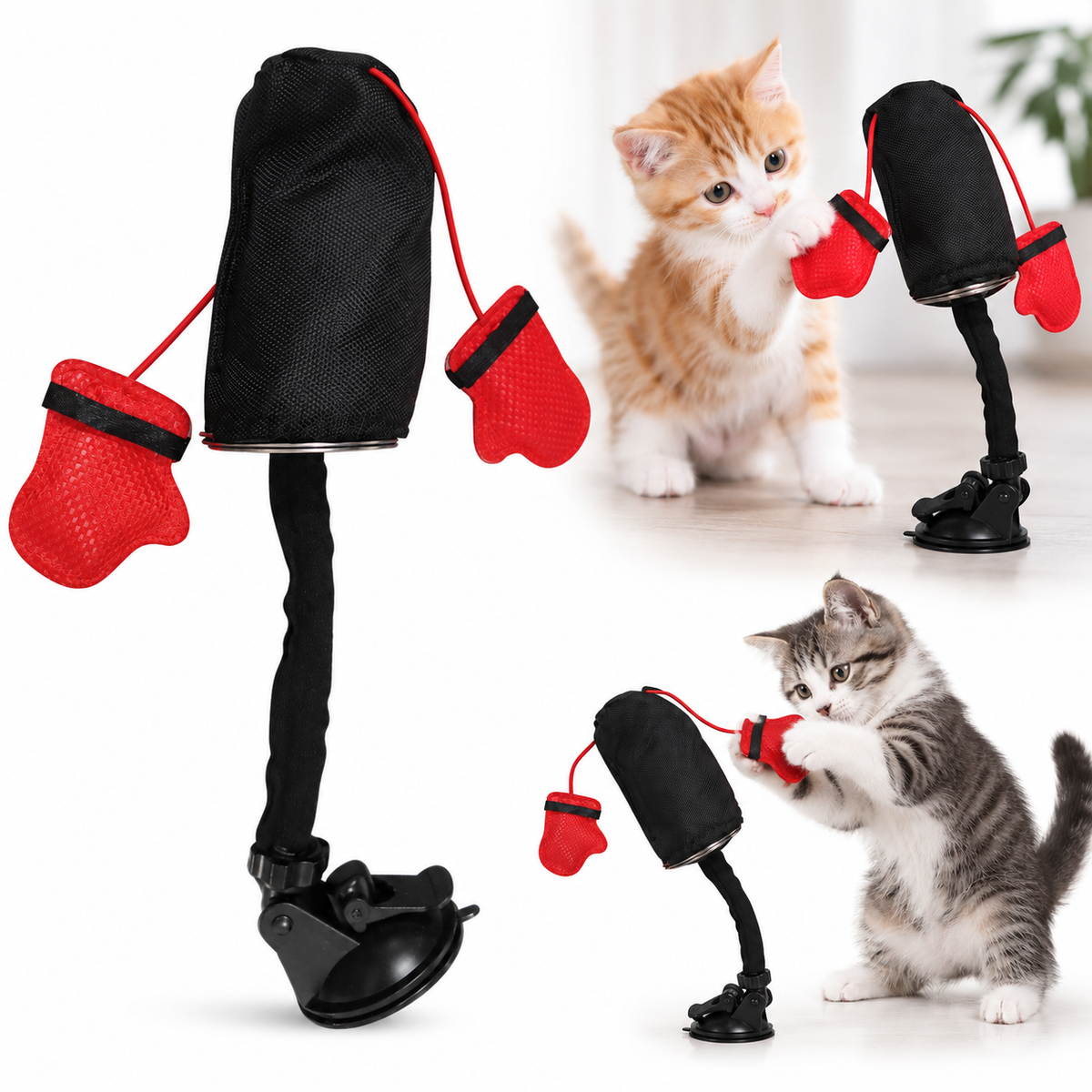Kedi Boks Torbası Oyuncağı