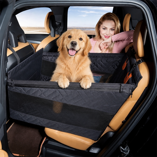 Köpekler için Sert Tabanlı Tekli Araba Koltuğu Uzatıcı