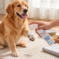 Köpekler için Fırçalı, Susuz Pati Temizleme Köpüğü