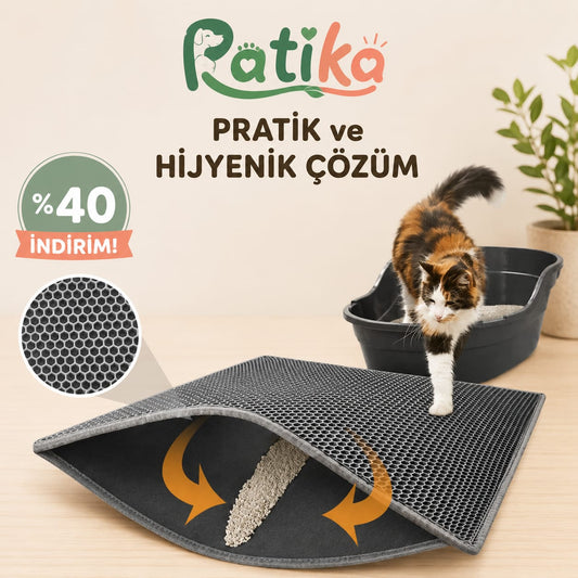 Elekli Kedi Tuvaleti Paspası