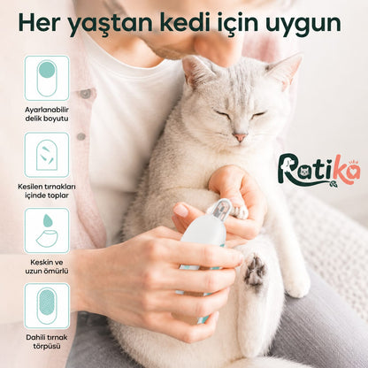 Patika Ayarlanabilir Kedi Tırnak Makası