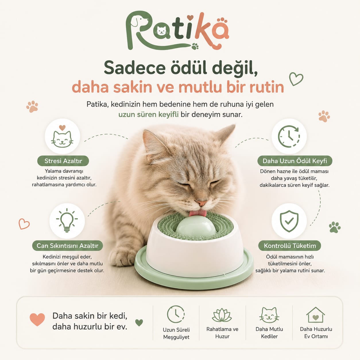 Patika Dönen Hazneli Ödül Ve Yalama Oyuncağı