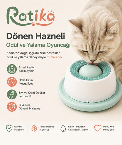Patika Dönen Hazneli Ödül Ve Yalama Oyuncağı
