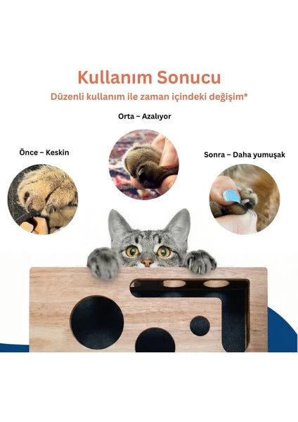 Tırnak Törpüleyen Tırmalama ve Oyun Kutusu