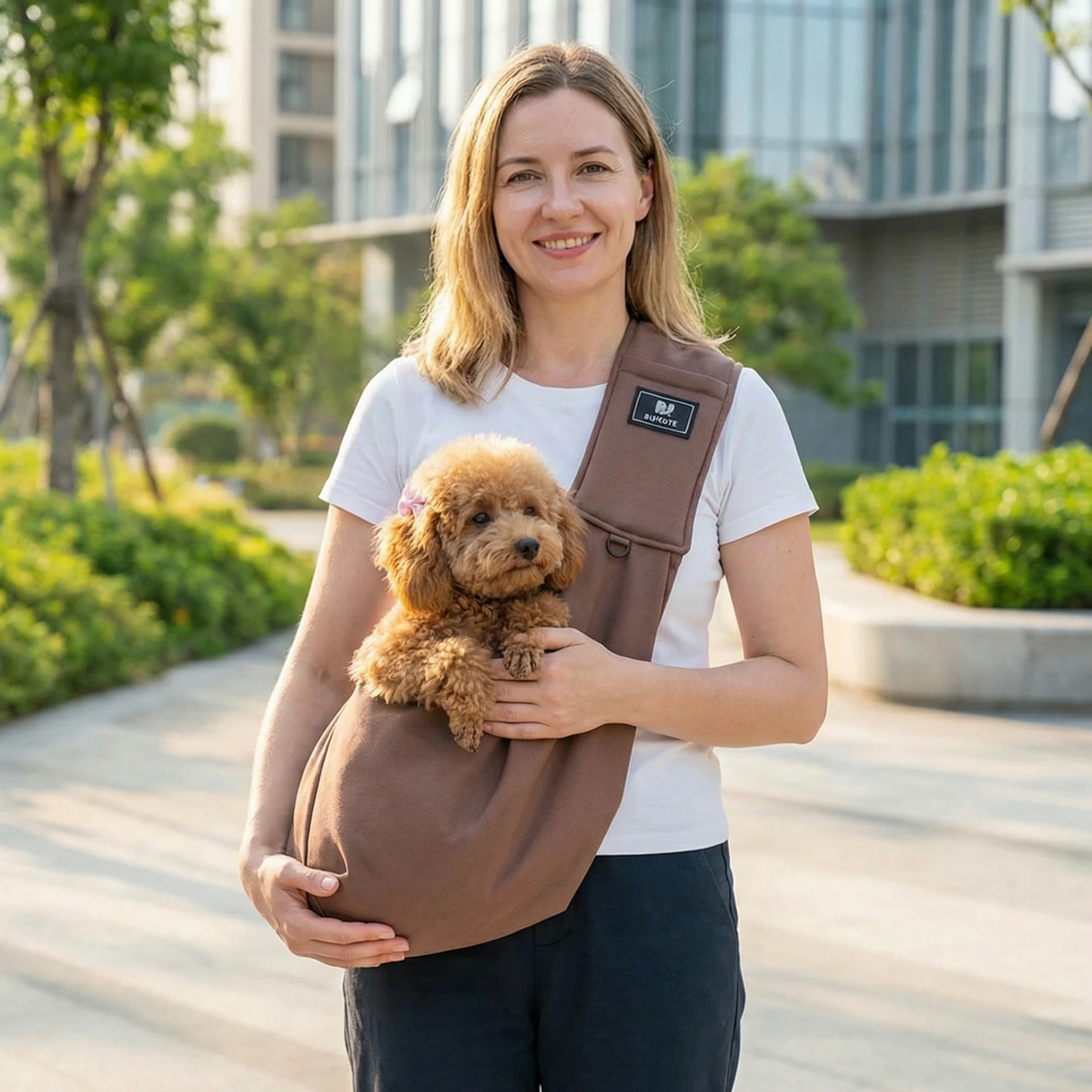 Taşınabilir Köpek Omuz Çantası – Nefes Alabilir, Su Geçirmez ve Güvenli