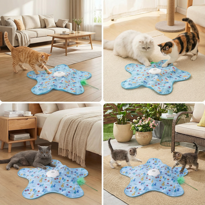 Patika  – Stres atma ve oyun zamanı eğlencesi için otomatik kedi oyuncağı
